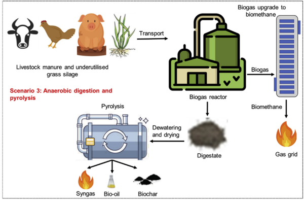 #3 digesters and pyrolysis